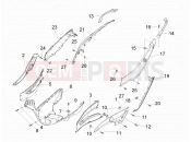GILERA Runner 200 ST 4T Side cover - Spoiler