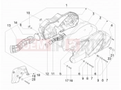 gilera 2012 Runner 200 ST 4T Air filter