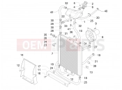 gilera 2012 Runner 200 ST 4T Cooling system