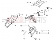 gilera 2006 Runner 125 Race VX 4T Rear cover - Splash guard