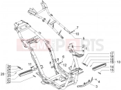 Frame/bodywork - Gilera Runner 125 VX 4T -SC- 2007
