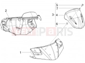 Handlebars coverages - Gilera Runner 125 VX 4T -SC- 2007