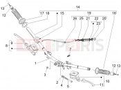 Handlebars - Master cil. - Gilera Runner 125 VX 4T -SC- 2007