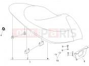 Saddle/seats - Gilera Runner 200 VXR 4T 2005