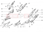 gilera 2005 Runner 200 VXR 4T (ZAPM464) Side cover - Spoiler