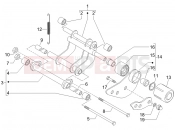 gilera 2006 Runner 200 VXR 4T (ZAPM464) Swinging arm