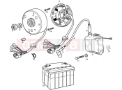gilera SMT Magneto assembly