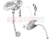 gilera SMT Speedometer and components