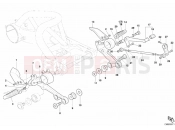 DUCATI 2008 Monster S2R 1000 FOOTREST » FRAME