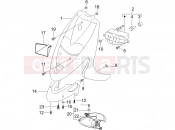 gilera 2005 Stalker 50 Front shield