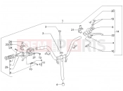 gilera 2005 Stalker 50 Handlebars - Master cil.