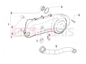 gilera 2009 Stalker 50 Crankcase cover - Crankcase cooling
