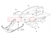 gilera 2009 Stalker 50 Side cover - Spoiler