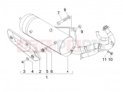 gilera 2009 Stalker 50 Silencer