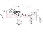 gilera 2011 Stalker 50 Secondary air box