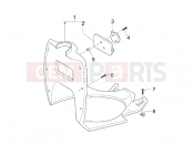 GILERA Stalker 50 Front glove-box - Knee-guard panel