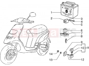 Electrical devices - Gilera Storm 50