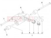 Swinging arm - Gilera Storm 50 2007