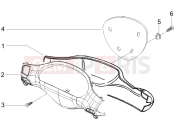 Handlebars coverages - Gilera Storm 50 2008