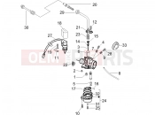 Carburetor's components - Gilera Storm 50 2009