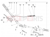 Handlebars - Master cil. - Gilera Storm 50 2009