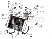 gilera Runner VX Radiator
