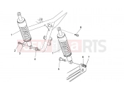 MOTOGUZZI Nevada 750 S Rear shock absorber