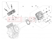 Cylinder head - valves - Motoguzzi V9 Bobber 850 ABS 2016