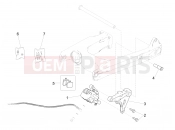 Rear brake caliper - Motoguzzi V9 Bobber 850 ABS 2016