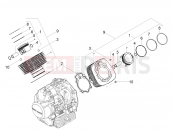Cylinder - Piston - Motoguzzi V9 Bobber 850 ABS 2019