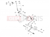 Gear lever - Motoguzzi V9 Bobber 850 ABS 2019