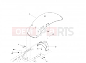 Rear mudguard - Motoguzzi V9 Bobber 850 ABS 2019