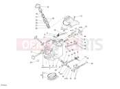 DUCATI 2008 Sportclassic 1000 HORIZONTAL CYLINDER HEAD » VALVE DRIVE