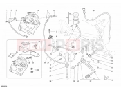 DUCATI 2008 Sportclassic 1000 S REAR BRAKE SYSTEM » BRAKING SYSTEM