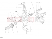 DUCATI 2007 Multistrada 1100 CRANKSHAFT » ENGINE CASE
