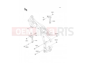 Frame Fittings - Kawasaki EL250 (EL250-E4) 1994