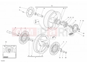 DUCATI Monster 695 WHEELS » FRONT WHEEL