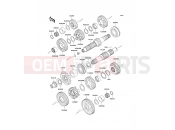 Transmission - Kawasaki W650 (EJ650-C5) 2003