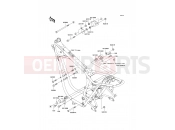 Engine Mount - Kawasaki W650 (EJ650-C5) 2003