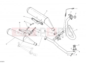 DUCATI Sportclassic GT1000 EXHAUST SYSTEM » EXHAUST SYSTEM