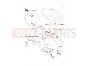 KAWASAKI W800 (EJ800ABS) Labels