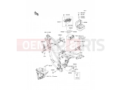 KAWASAKI D-TRACKER 125 (KLX125DCF) Frame Fittings