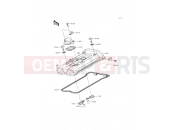 Cylinder Head Cover - Kawasaki ER-6f ABS (EX650FCF) 2012