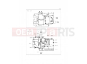 Crankcase Bolt Pattern - Kawasaki ER-6f ABS (EX650FCF) 2012