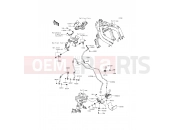 Brake Piping - Kawasaki ER-6f ABS (EX650FCF) 2012