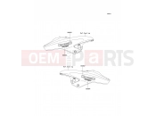 KAWASAKI 2012 Decals(White)