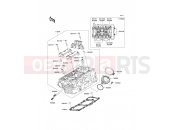 KAWASAKI VERSYS ABS (KLE650DCF) Cylinder Head