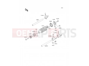KAWASAKI VERSYS ABS (KLE650DCF) Gear Change Drum/Shift Fork(s)