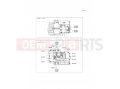 KAWASAKI VERSYS ABS (KLE650DCF) Crankcase Bolt Pattern