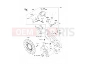 KAWASAKI VERSYS ABS (KLE650DCF) Rear Brake